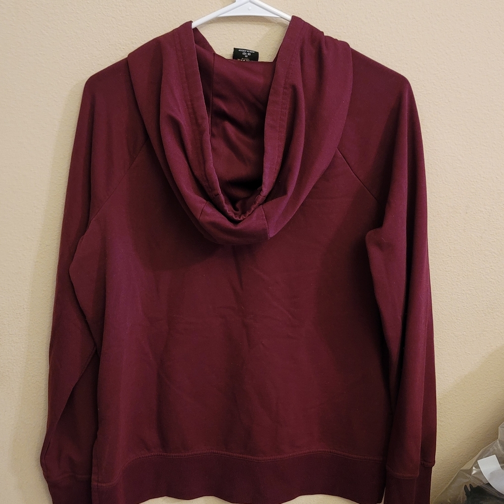 Athletic Works sweatshirt. Draw string with ful front pocket. Ladies 8/10. EUC. - Picture 2 of 3